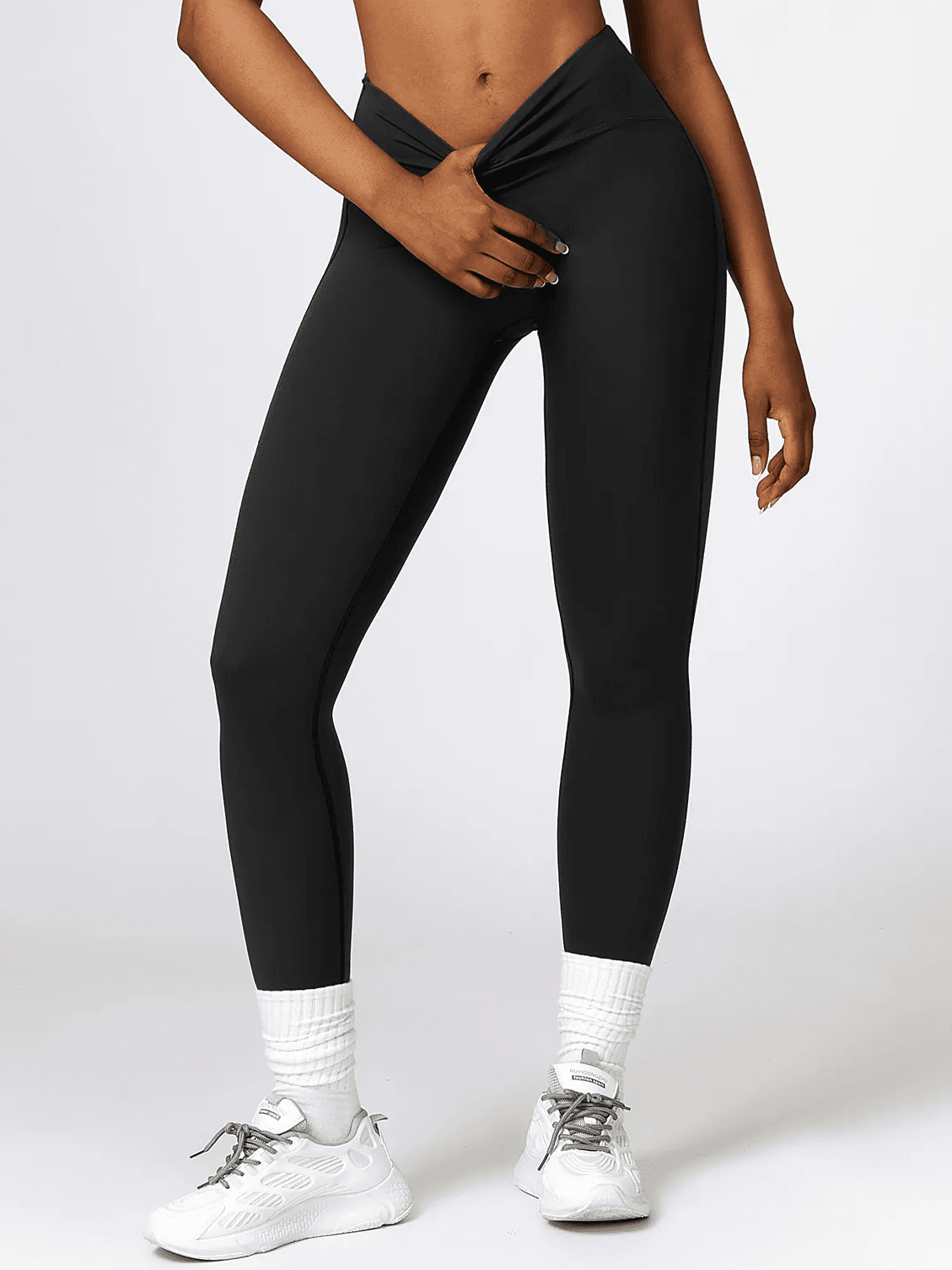 Legging Sport Gainant Taille Haute Leggings helankezatrening.com sa Noir