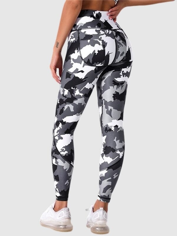 Legging Sport Imprimé Camouflage Leggings helankezatrening.com : Legging Femme | Vêtements de Sport sa