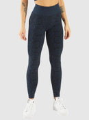 Legging Sport Imprimé Serpent Leggings helankezatrening.com : Legging Femme | Vêtements de Sport sa Bleu sombre