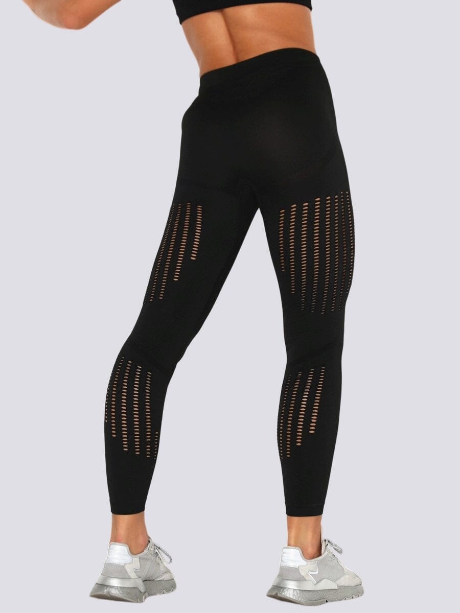 Legging Sport Maille Leggings helankezatrening.com : Legging Femme | Vêtements de Sport sa Noir