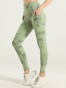 Legging Sport Poches Imprimé Leggings helankezatrening.com : Legging Femme | Vêtements de Sport sa Vert