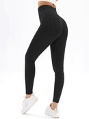 Legging Sport Push Up Ceinture Haute Leggings helankezatrening.com : Legging Femme | Vêtements de Sport sa Noir