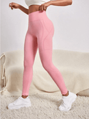 Legging Sport Sans Couture - Anaëlle Leggings helankezatrening.com sa Rose