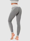 Legging Sport Sans Couture Fitness helankezatrening.com : Legging Femme | Vêtements de Sport sa Gris