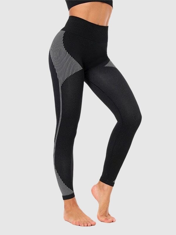 Legging Sport Sans Couture Fitness helankezatrening.com : Legging Femme | Vêtements de Sport sa Noir