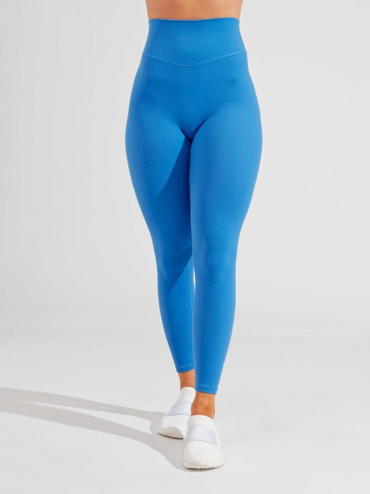 Legging Sport Ventre Plat Taille Haute - Buffbunny Leggings helankezatrening.com XXS Bleu