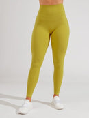 Legging Sport Ventre Plat Taille Haute - Buffbunny Leggings helankezatrening.com XXS Jaune Groovy