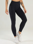 Legging Taille Haute Sans Couture Sport - Esperanza helankezatrening.com sa Noir