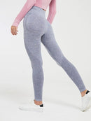 Legging Taille Haute Sport - Ultima Leggings helankezatrening.com sa Bleu grisé