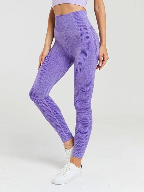 Legging Taille Haute Sport - Ultima Leggings helankezatrening.com sa Violet