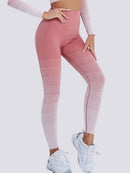 Legging Tendance Push Up Sans Couture Leggings helankezatrening.com sa Rose