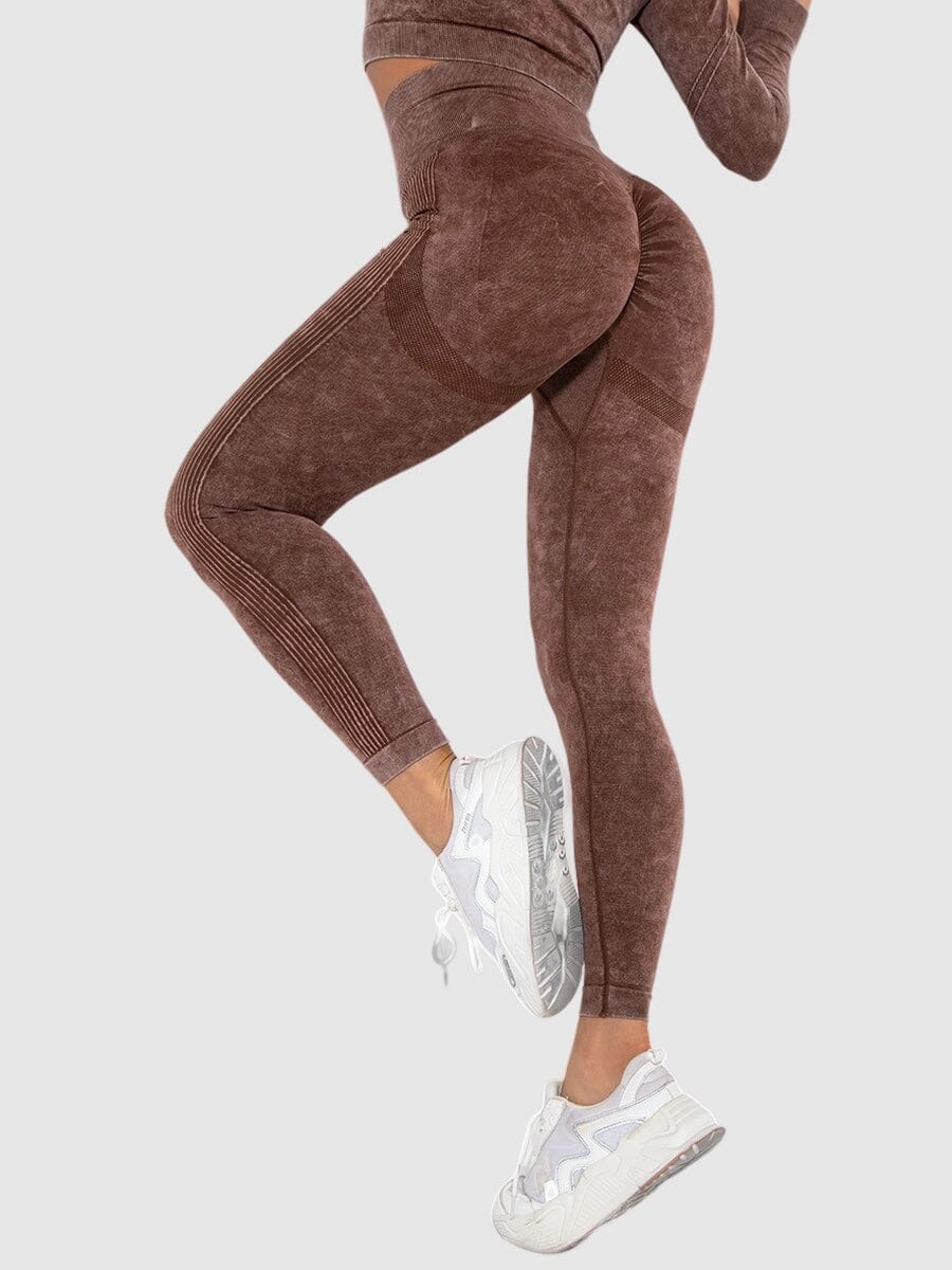 Push Up Leggings για προπόνηση με επίπεδη κοιλιά