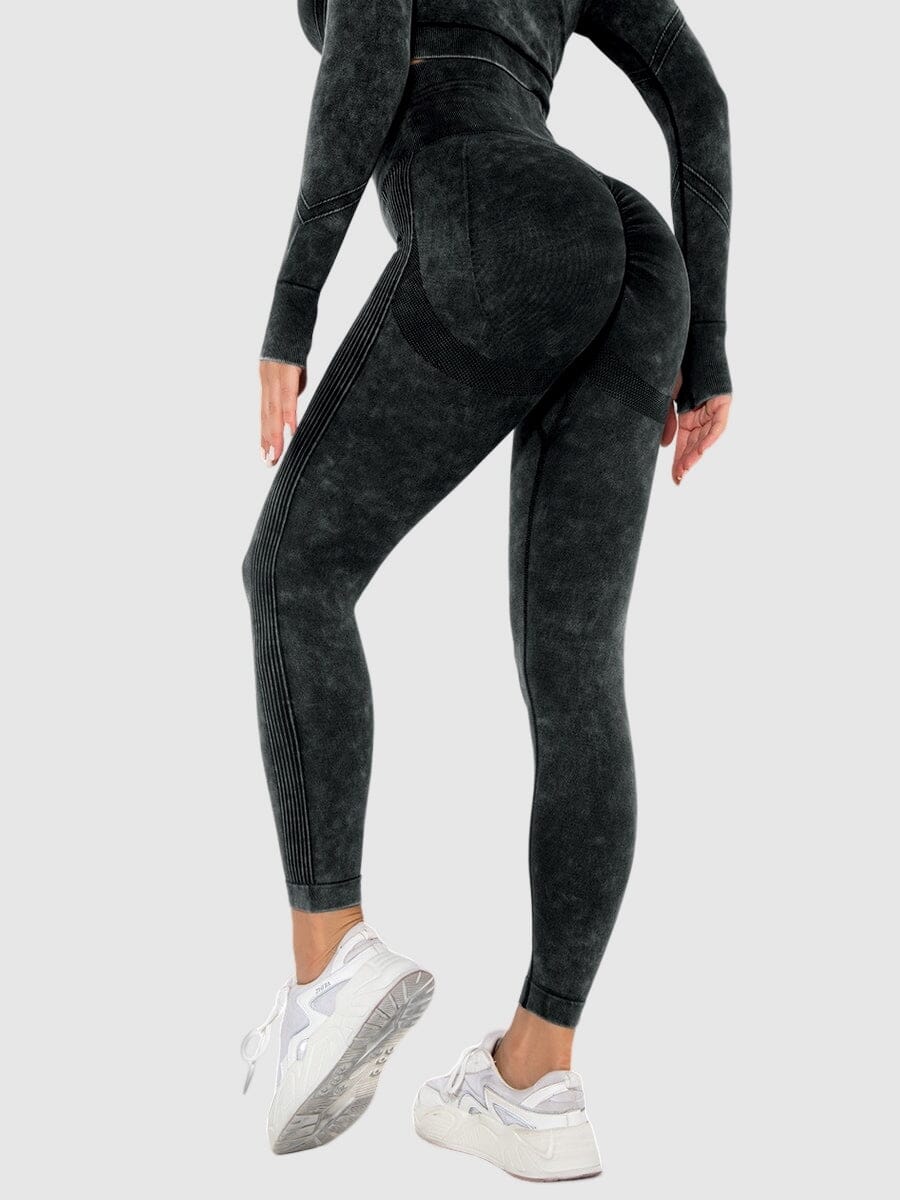 Push Up Leggings για προπόνηση με επίπεδη κοιλιά