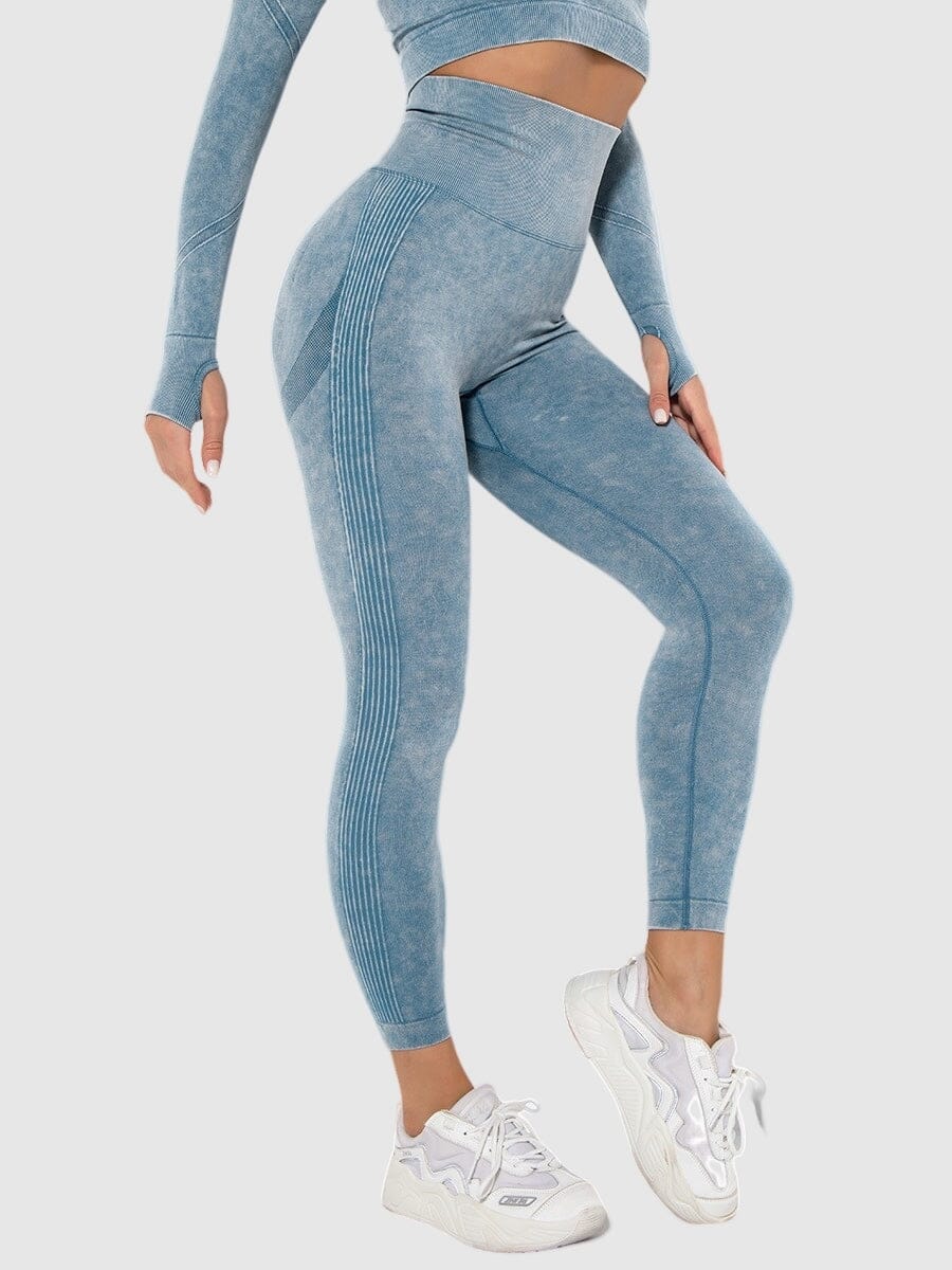 Push Up Leggings για προπόνηση με επίπεδη κοιλιά