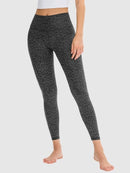 Legging Yoga Léopard helankezatrening.com sa Gris foncé