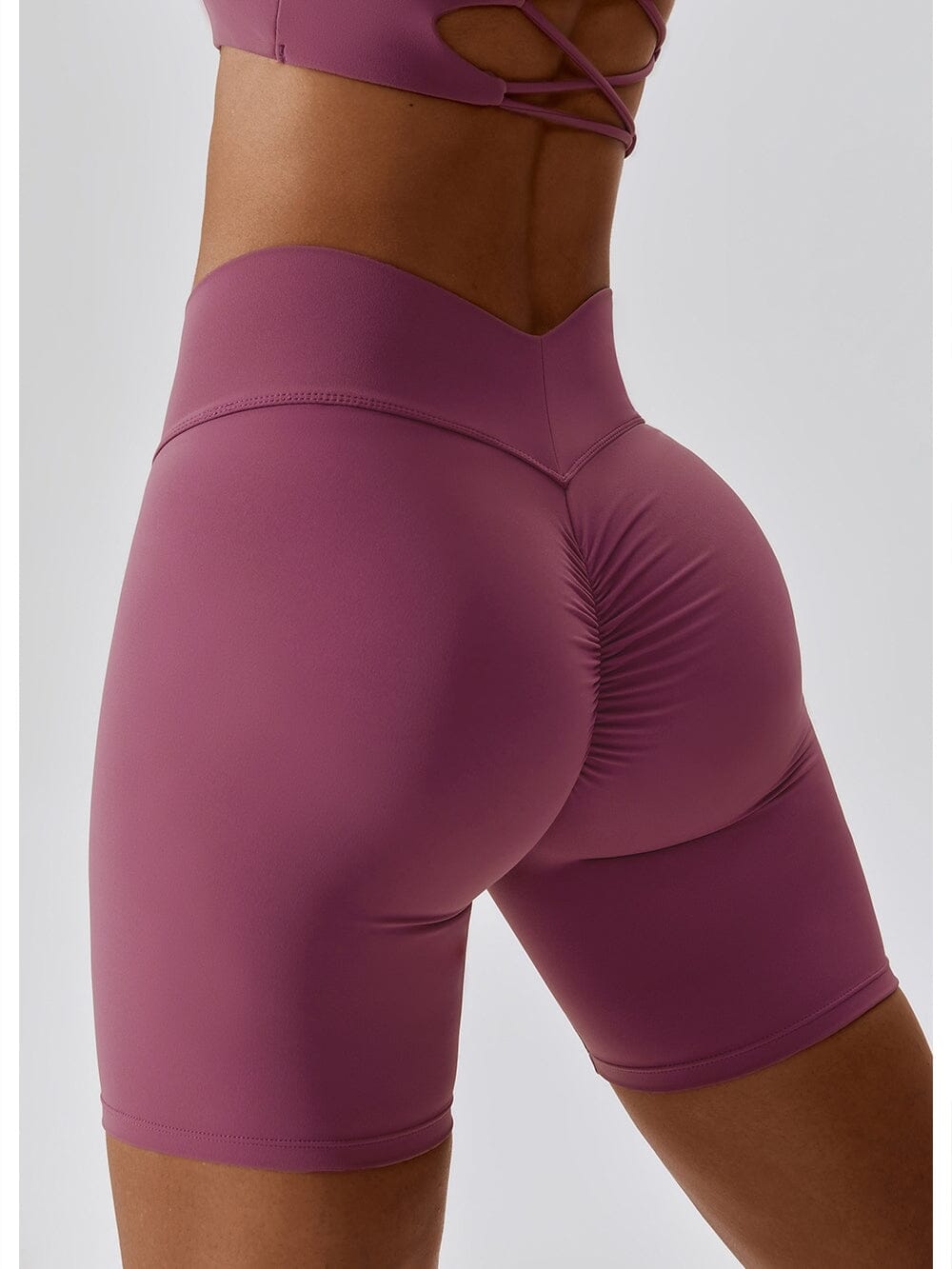 Short Amincissant Push Up Sport Shorts helankezatrening.com sa Violet