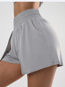 Short Coupe Large 2 en 1 Shorts helankezatrening.com XS Gris