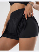 Short Coupe Large 2 en 1 Shorts helankezatrening.com XS Noir