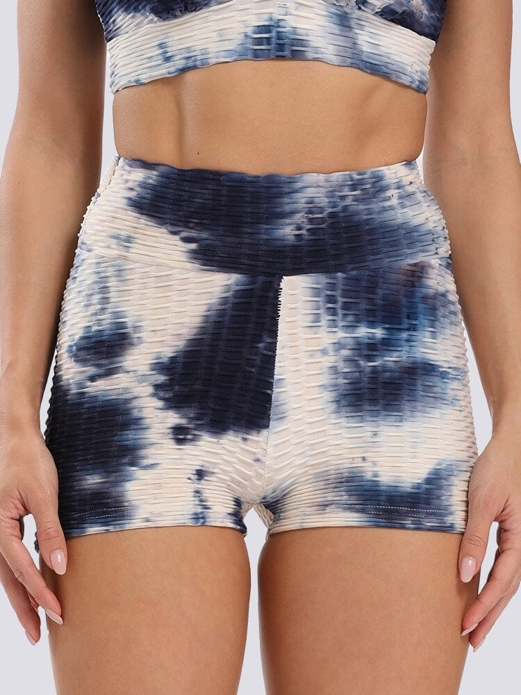 Short Fitness Court Shorts helankezatrening.com sa Bleu encre