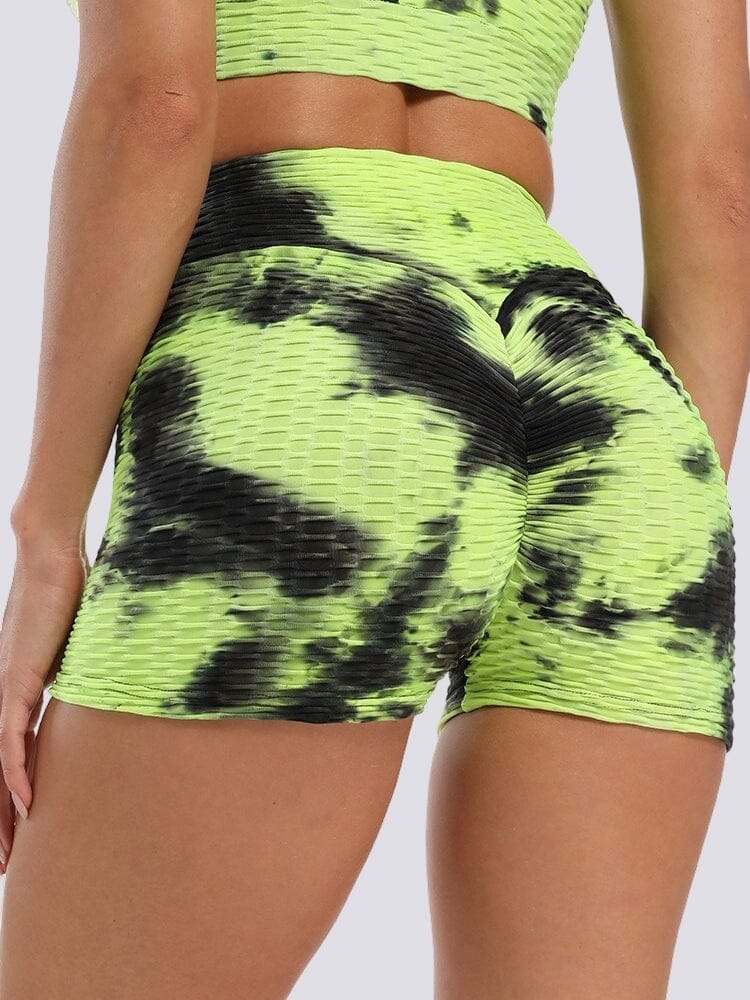 Short Fitness Court Shorts helankezatrening.com sa Vert fluo