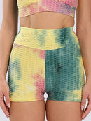 Short Fitness Court Shorts helankezatrening.com sa Vert jaune