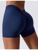 Short Moulant Extra Push Up Shorts helankezatrening.com sa Bleu marine