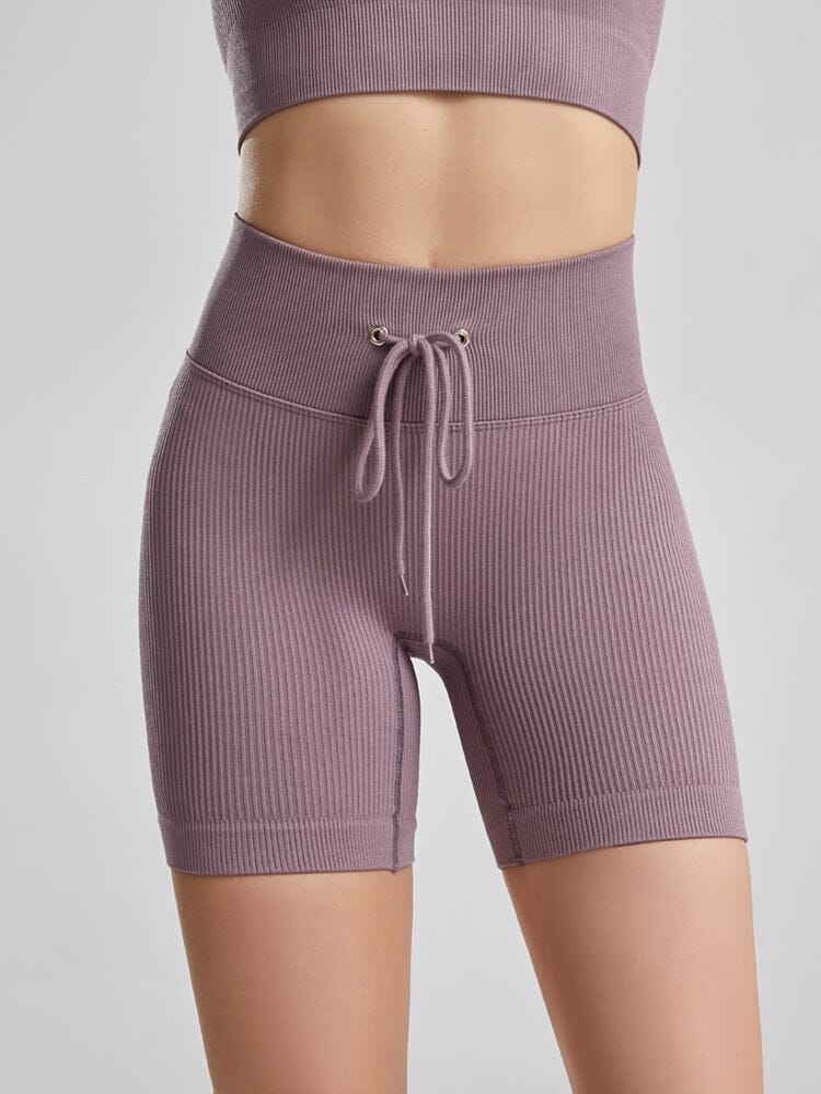 Short Plissé Sport Shorts helankezatrening.com sa Violet