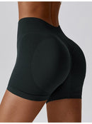 Short Sans Couture Push Up - Nexis™ Shorts helankezatrening.com sa Gris foncé