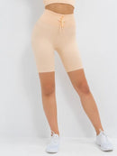 Short Sport Côtelé Shorts helankezatrening.com : Legging Femme | Vêtements de Sport sa Orange