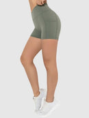 Short Sport Court Poches Shorts helankezatrening.com XS Kaki