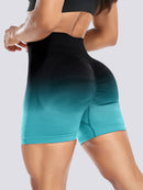 Short Sport Dégradé Push Up Shorts helankezatrening.com sa Bleu