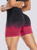 Short Sport Dégradé Push Up Shorts helankezatrening.com sa Rouge