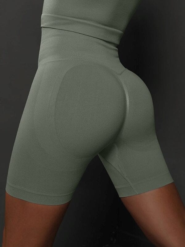 Short Sport Galbant Push Up Shorts helankezatrening.com : Legging Femme | Vêtements de Sport sa Gris