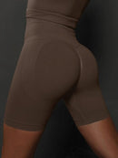 Short Sport Galbant Push Up Shorts helankezatrening.com : Legging Femme | Vêtements de Sport sa Marron