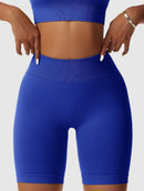 Short Sport Mi-Long Push Up Leggings helankezatrening.com sa Bleu