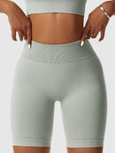 Short Sport Mi-Long Push Up Leggings helankezatrening.com sa Gris