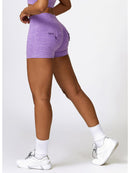 Short Sport Poches Fermées Push Up Shorts helankezatrening.com sa Violet