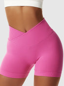 Short Sport Push Up Ceinture V Shorts helankezatrening.com sa Rose