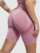 Short Sport Push Up Taille Haute Shorts helankezatrening.com sa Rose