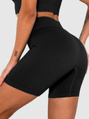 Short Sport Sans Couture Côtelé Shorts helankezatrening.com : Legging Femme | Vêtements de Sport sa Noir