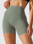 Short Sport Taille Haute Ferme Shorts helankezatrening.com XS Kaki