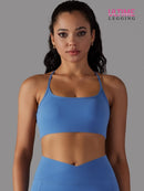 Soutien-Gorge Sport Dos Nu - Fusion - Ultime-Legging Soutien-gorge sport helankezatrening.com XS Bleu