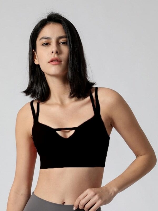 Soutien-Gorge Sport Maintien Ferme Soutien-gorge sport helankezatrening.com sa Noir