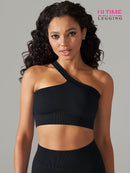 Soutien-Gorge Sport Plissé - Power - Ultime-Legging Soutien-gorge sport helankezatrening.com sa Noir