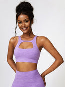 Soutien-Gorge Sport Sans Armature - Joséphine Shorts helankezatrening.com sa Violet