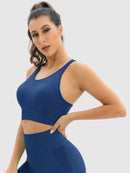 Soutien-Gorge Sport Sans Couture Dos Nageur Soutien-gorge sport helankezatrening.com : Legging Femme | Vêtements de Sport sa Bleu