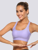 Soutien-Gorge Sport Sans Couture Maintien Medium Soutien-gorge sport helankezatrening.com sa Violet