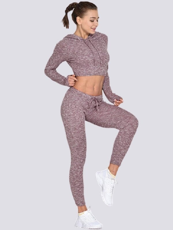 Tenue Sport Côtelée Leggings helankezatrening.com sa Bordeaux