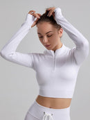 Veste Sport Côtelée - Kylia Veste helankezatrening.com sa Blanc