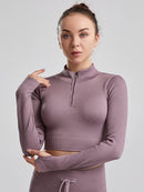 Veste Sport Côtelée - Kylia Veste helankezatrening.com sa Violet